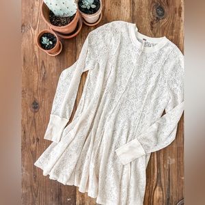 Free People Coffee in the Morning Tunic